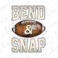 Bend & Snap Football Graphic T-Shirt