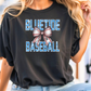 Long County Blue Tide Baseball Ribbon Graphic T-Shirt