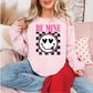 Be Mine Valentines Day Smiley Graphic T-Shirt