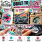 Die cut stickers are waterproof, scratch resistant and UV protected for up to five years outdoors, hand wash only, and peel off clean with no residue