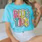 Blue Tide Long County Spirit Dalmatian Graphic T-Shirt