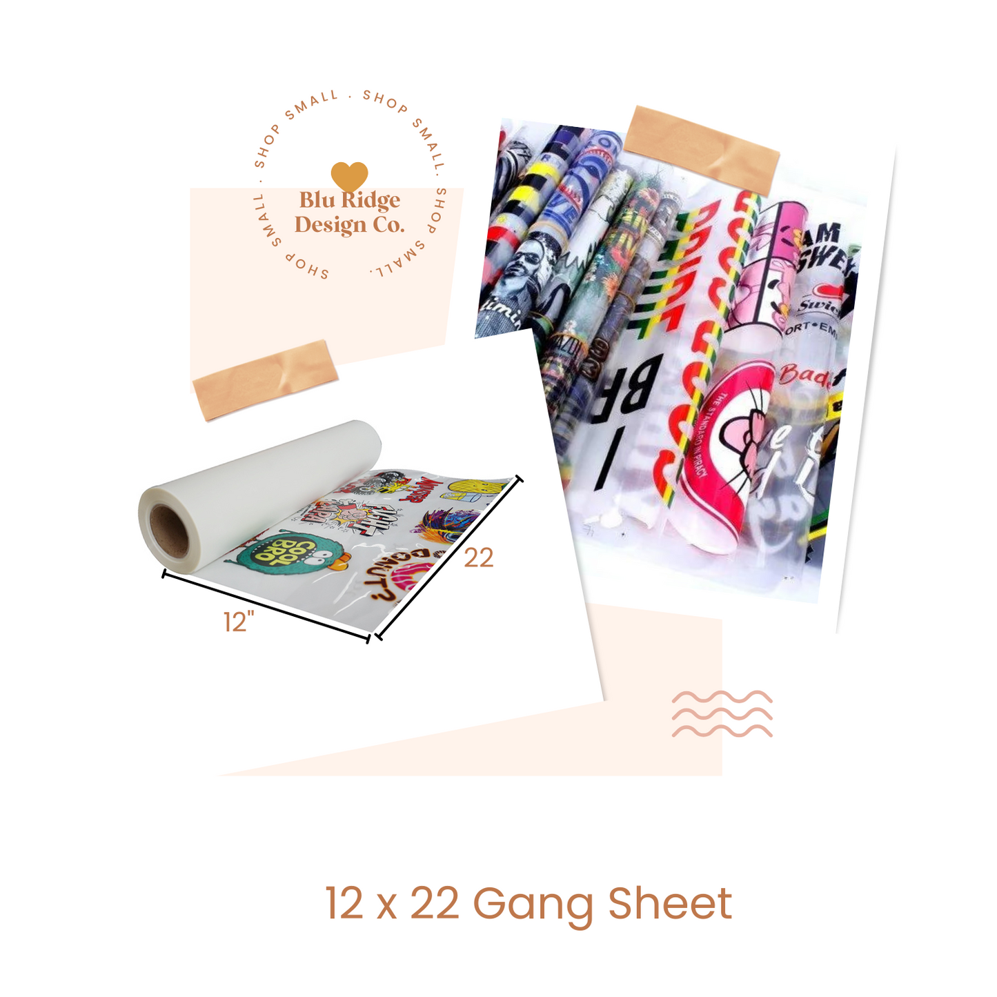12 x 22 Pre-Made Gang Sheet