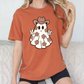 Cowgirl Flower Ghost Graphic T-Shirt
