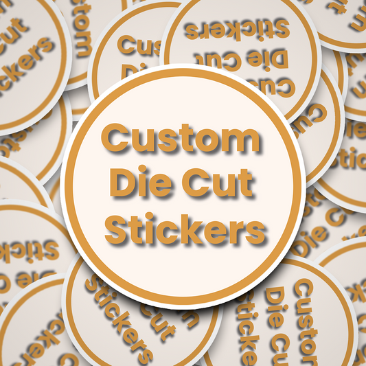 Custom Die Cut Vinyl Stickers