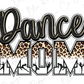 Dance Mom Leopard Graphic T-Shirt