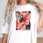Red/Black Gameday Collage Graphic T-Shirt
