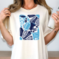 Blue Tide Gameday Collage Graphic T-Shirt