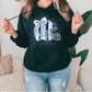 Blue Bow Football Helmet Graphic T-Shirt