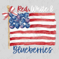 Red, White, & Blueberries Graphic T-Shirt