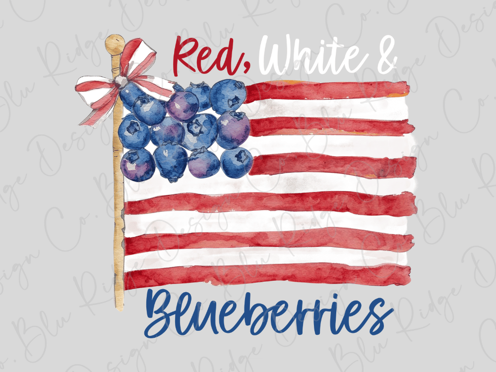 Red, White, & Blueberries Graphic T-Shirt