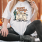 Howdy Ghouls Ghost Cowboys Graphic T-Shirt