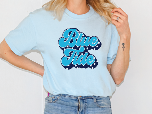 Blue Tide Graphic T-Shirt