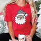 Perdita Dot Santa Portrait Graphic T-Shirt