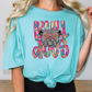 Colorful Streak Bull Dogs Graphic T-Shirt