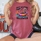 Just Waiting For Halloween Summer Skeleton Graphic T-Shirt