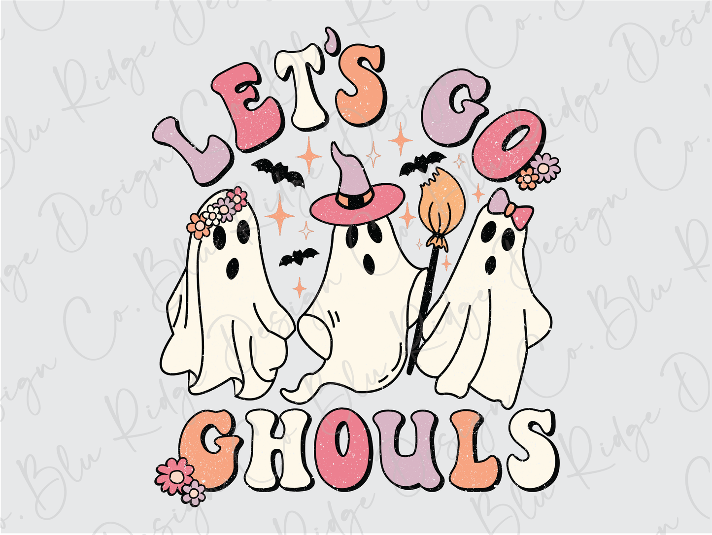 Let's Go Ghouls Graphic T-Shirt