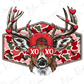 XOXO Valentine's Day Deer Graphic T-Shirt