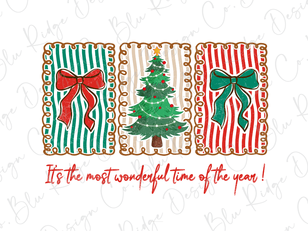 Preppy It's The Most Wonderful Time Of The Year Graphic T-Shirt