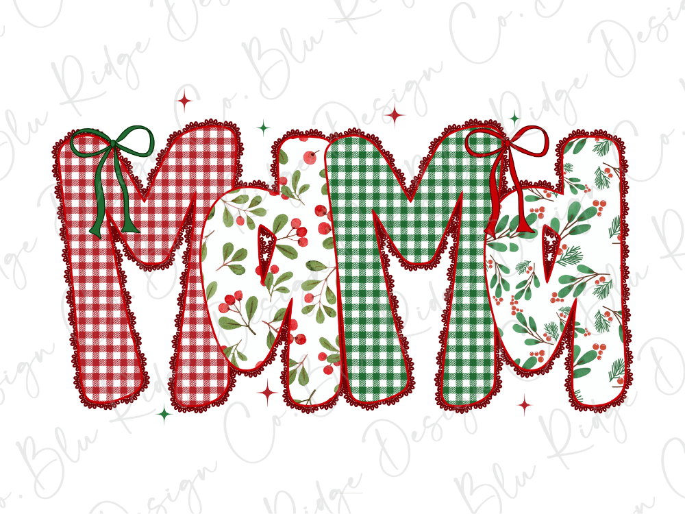 Lace Coquette Christmas Names Graphic T-Shirt