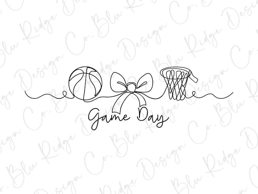 Game Day Basketball Graphic T-Shirt