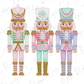 Pastel Christmas Nutcrackers Graphic T-Shirt