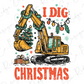 I Dig Christmas Graphic T-Shirt