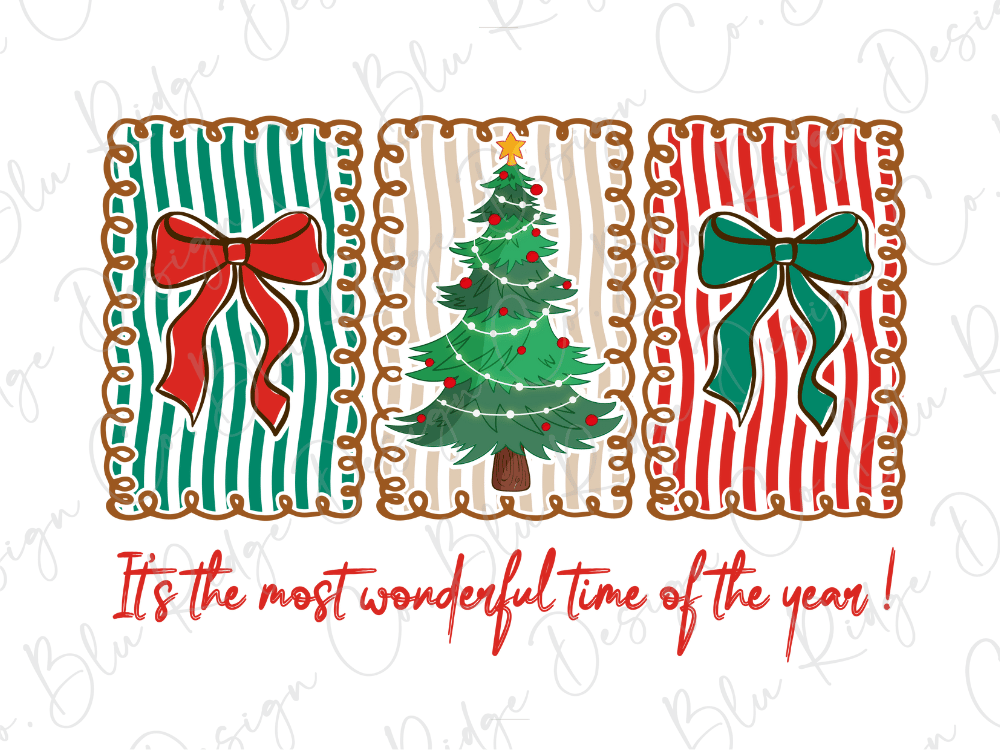 Preppy It's The Most Wonderful Time Of The Year Graphic T-Shirt