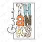 Give Thanks Colorful Fall Leopard Graphic T-Shirt