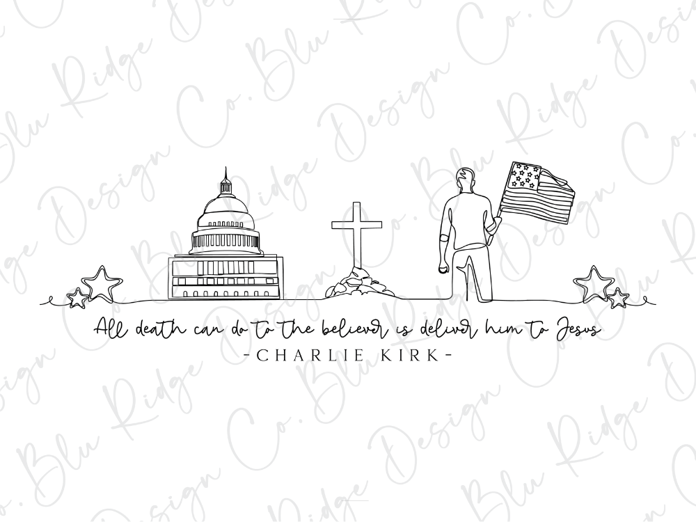 "All Death Can Do To The Believer Is Deliver Him To Jesus" Graphic T-Shirt