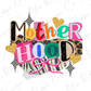 Colorful Retro Mother Hood Graphic T-Shirt
