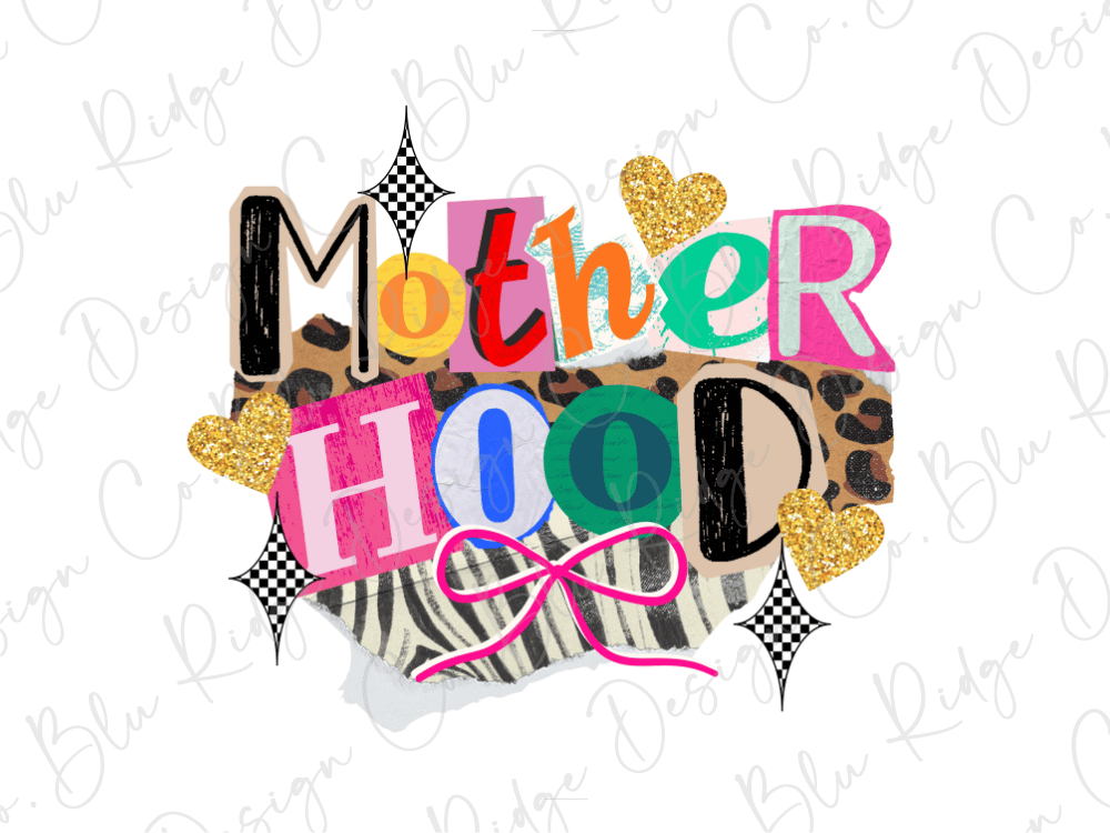 Colorful Retro Mother Hood Graphic T-Shirt