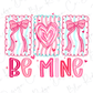 Be Mine Coquette Valentines Day Graphic T-Shirt
