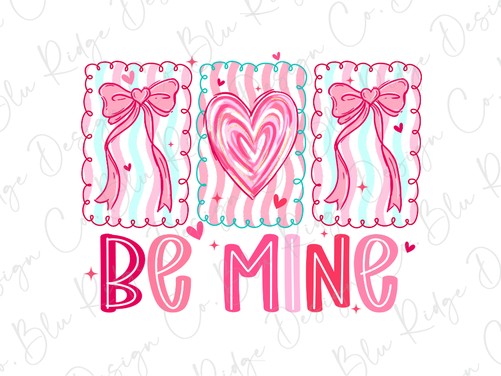 Be Mine Coquette Valentines Day Graphic T-Shirt