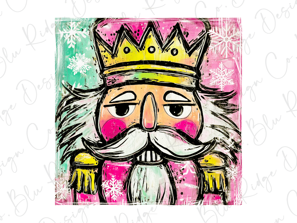 Watercolor Nutcracker Graphic T-Shirt