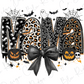 Leopard Halloween Mama Graphic T-Shirt