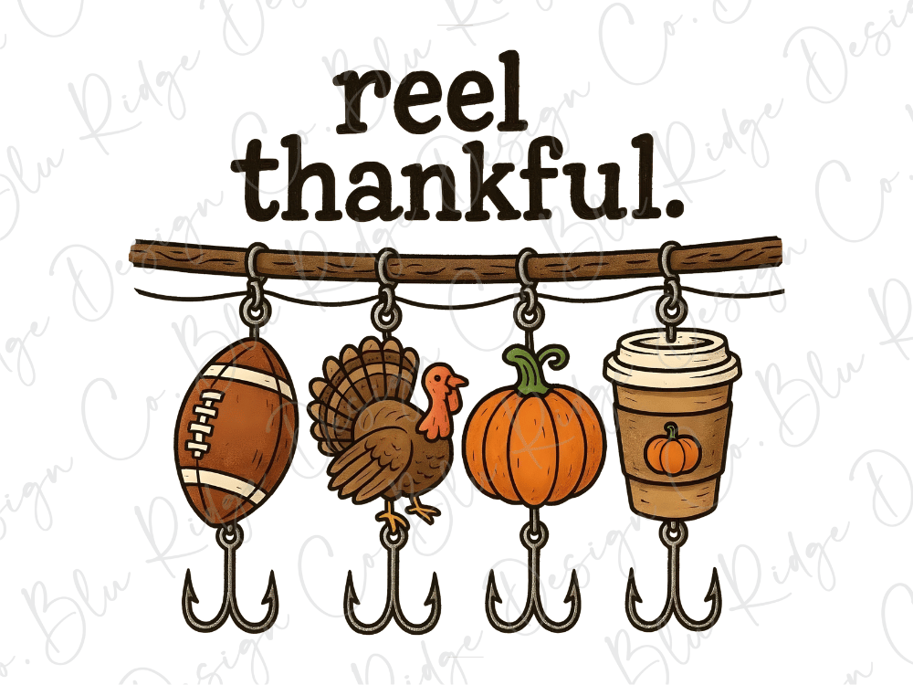 Reel Thankful Graphic T-Shirt