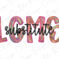 LCMS Colorful Streak Occupation Graphic T-Shirt
