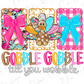 Gobble Gobble Till You Wobble Graphic T-Shirt