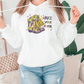 Shake Your Bootie Mardi Gras Brushstroke Graphic T-Shirt