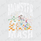Monster Mash Halloween Friends Graphic T-Shirt