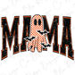 Mama Halloween Ghost Graphic T-Shirt