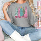 Merry & Bright Christmas Trees Graphic T-Shirt