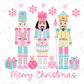 Merry Christmas Nutcracker Graphic T-Shirt