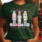 Merry Christmas Nutcracker Graphic T-Shirt