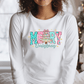 Preppy Merry Christmas Graphic T-Shirt