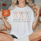 Grateful Thankful Blessed Bows Graphic T-Shirt