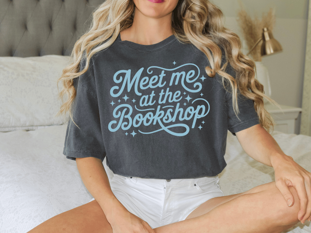 Meet Me At The Bookstore Graphic T-Shirt