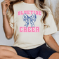Pink Varsity Blue Tide Cheer Blue Toile Bow Graphic T-Shirt