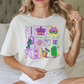 Mardi Gras Doodle Icons Graphic T-Shirt