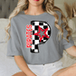 Black And White Checkered Pirates Graphic T-Shirt